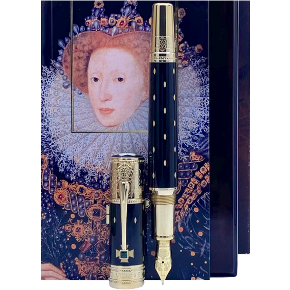 Montblanc Patron of Art Queen Elizabeth I 4810 Füllfederhalter - penfabrik