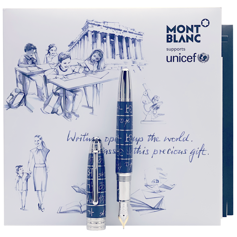 Montblanc Meisterstück UNICEF Solitaire LeGrand Füllfederhalter - penfabrik